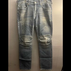 I’m selling some Tru Religion Section Moto jeans!!!